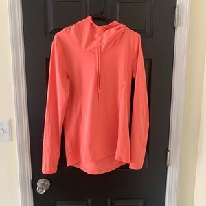 Marika Vibrant Coral Hoodie